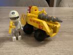 Playmobil playmospace gele ruimteboor (3537), Ophalen of Verzenden, Zo goed als nieuw, Complete set