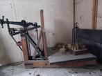 Oude bascule, Ophalen, Gebruikt, Vloerweegschaal, 100 tot 200 kg