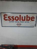 Emaille reclamebord esso, Verzamelen, Ophalen, Gebruikt, Reclamebord