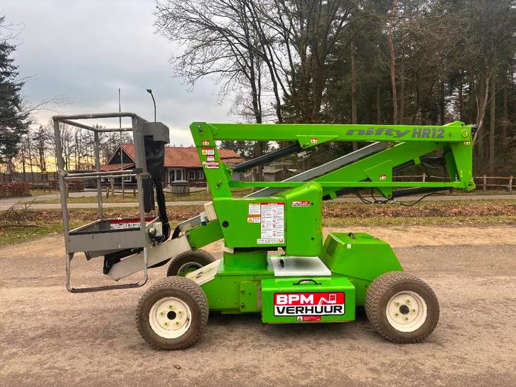 Niftylift HR 12 NDE knikarmhoogwerker 12m nifty hoogwerker, Zakelijke goederen, Machines en Bouw | Liften, Steigers en Ladders