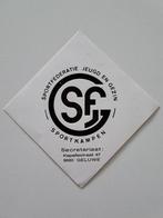 Vintage Sticker - Sportfederatie Jeugd en Gezin Sportkampen, Sport, Ophalen of Verzenden, Zo goed als nieuw