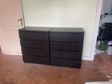 Ikea Malm ladekasten beschikbaar voor biedingen
