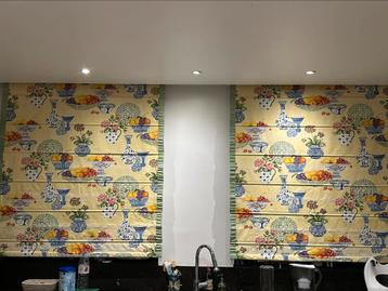 2 bootgordijnen van 140 x 170 cm beschikbaar voor biedingen