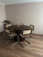 Eettafel rond uittrekbaar - NIEUW, Huis en Inrichting, Tafels | Eettafels, Ophalen, Rond