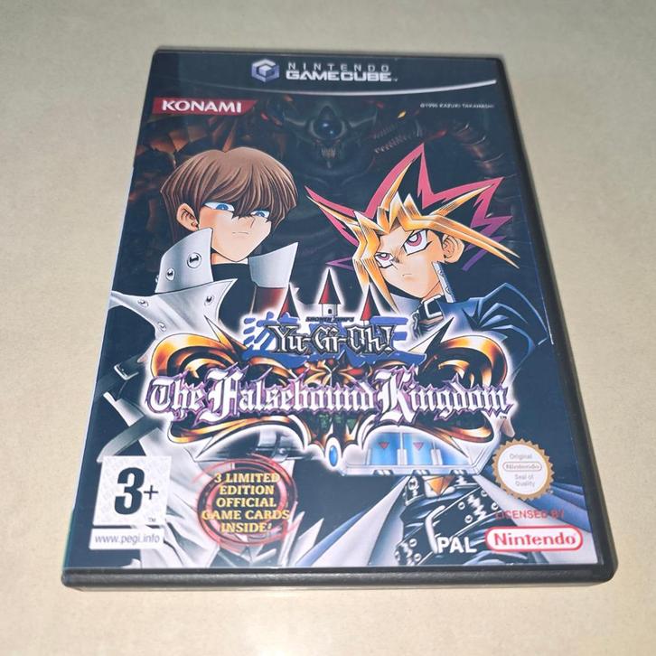 Yu-Gi-Oh! The Falsebound Kingdom GameCube GC Game Case, Games en Spelcomputers, Games | Nintendo GameCube, Zo goed als nieuw, Verzenden