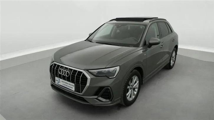 Audi Q3 35 TDi S tronic S-LINE *NAVI COCKPIT/CUIR/F.LED/T.PA, Auto's, Audi, Te koop, Q3, ABS, Boordcomputer, Centrale vergrendeling