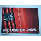 Peugeot 205 Brochure 1989 #1 Nederlands, Boeken, Auto's | Folders en Tijdschriften, Gelezen, Peugeot, Ophalen of Verzenden