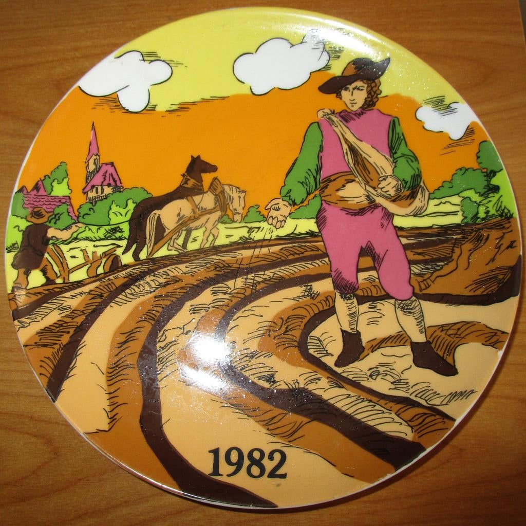 vintage porselein winterling Bavaria 1982 en 1983, Antiquités & Art, Antiquités | Porcelaine, Enlèvement