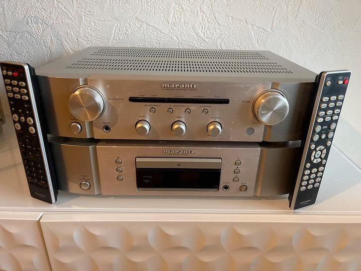 Amoli et lecteur cd Marantz, TV, Hi-fi & Vidéo, Chaîne Hi-fi, Comme neuf, Lecteur CD, Enlèvement