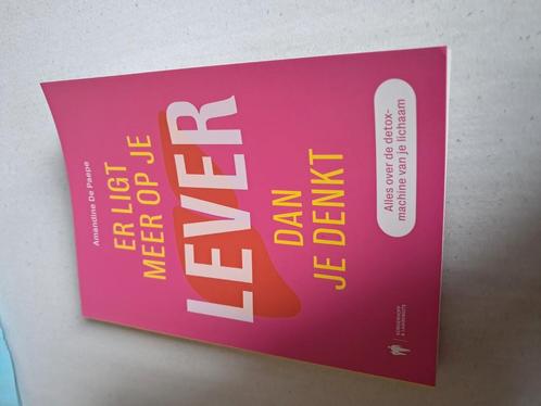 Amandine De Paepe - Er ligt meer op je lever dan je denkt, Boeken, Gezondheid, Dieet en Voeding, Zo goed als nieuw, Ophalen of Verzenden