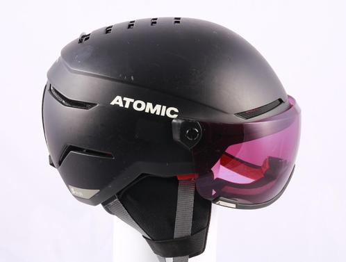 51 52 53 54 55 cm skihelm/snowboardhelm ATOMIC SAVOR VISOR, Sport en Fitness, Skiën en Langlaufen, Gebruikt, Ski, Atomic, Carve