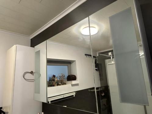 Spiegelkast met verlichting voor badkamer 120 X 67 cm, Huis en Inrichting, Badkamer | Badkamermeubels, Spiegelkast, Ophalen