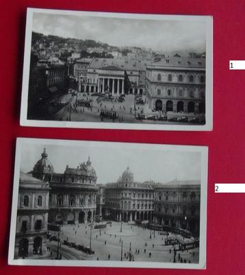 Oude postkaart Genova, niet gefrankeerd beschikbaar voor biedingen