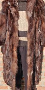 Lange bontjas, Kleding | Dames, Jassen | Winter, Bruin, Geen merk, Gedragen, Ophalen