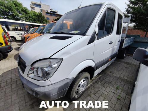 Mercedes-Benz Sprinter Dub. Cab. | Open Laadbak | Rijbewijs, Auto's, Bestelwagens en Lichte vracht, Bedrijf, Te koop, ABS, Airbags