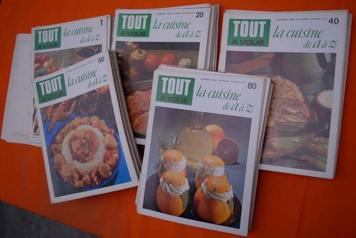 La Cuisine de A à Z - volledige serie, Boeken, Kookboeken, Gelezen, Voorgerechten en Soepen, Hoofdgerechten, Taart, Gebak en Desserts