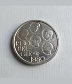 Belgique 500 francs 1980, Timbres & Monnaies, Enlèvement ou Envoi, Monnaie en vrac, Plaqué argent