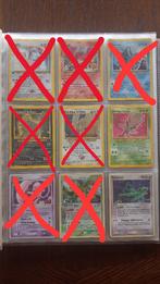 Cartes pokémon rares (shining celebi, rayquaza etc.), Enlèvement, Utilisé