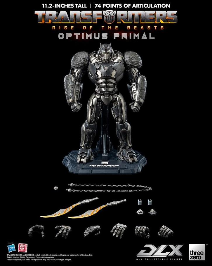 Threezero DLX Transformers Rise Of The Beasts Optimus Primal, Verzamelen, Speelgoed, Nieuw, Ophalen of Verzenden