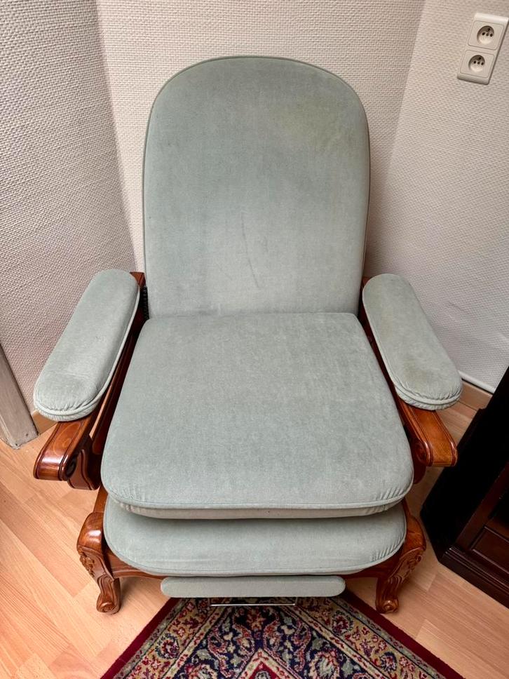 Elektrische Relaxfauteuil – EVERSTYL Elysée, Huis en Inrichting, Fauteuils, Zo goed als nieuw, Hout, Stof, 75 tot 100 cm, Ophalen