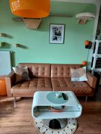 Lederen zetel Ikea., Huis en Inrichting, Ophalen, Gebruikt