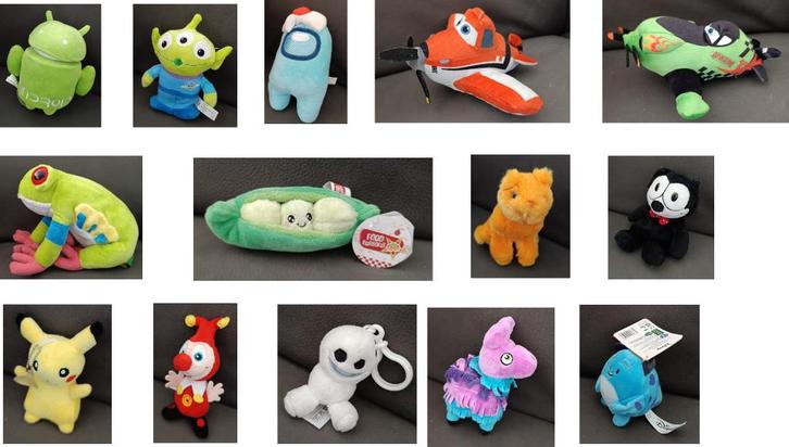 Verschillende Knuffeltjes, Kinderen en Baby's, Speelgoed | Knuffels en Pluche, Nieuw, Ophalen