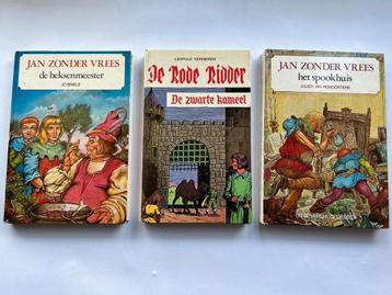 3 boeken 1 De Rode Ridder & 2 Jan Zonder Vrees