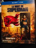 Coffret bluray La mort de superman avec figurine, Ophalen of Verzenden, Nieuw in verpakking, Tekenfilms en Animatie, Boxset