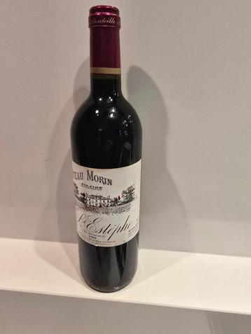 Chateau Morin Saint Estephe 1999 - 1 fles beschikbaar voor biedingen