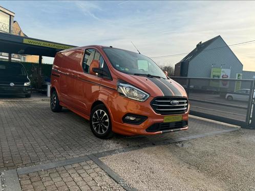 FORD TRANSIT CUSTOM * SPORT * 170PK * AUTOMAAT * 3 ZITPL, Auto's, Bestelwagens en Lichte vracht, Bedrijf, Te koop, ABS, Achteruitrijcamera