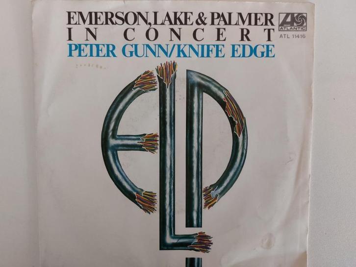 Emerson, Lake & Palmer - Peter Gunn / Knife Edge (1979), Cd's en Dvd's, Vinyl Singles, Rock en Metal, Ophalen of Verzenden