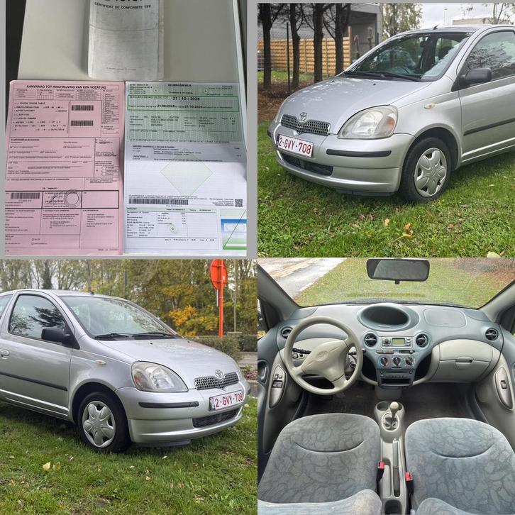 Toyota Yaris 1.0 Benzine Gekeurd Voor Verkoop !!, Auto's, Toyota, Bedrijf, Yaris, Benzine, Euro 4, Stadsauto, 3 deurs, Handgeschakeld