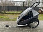 Remorque à vélo Croozer Keeke 2 avec tous les accessoires, Vélos & Vélomoteurs, Enlèvement, Comme neuf, Remorque pour enfant, Suspension