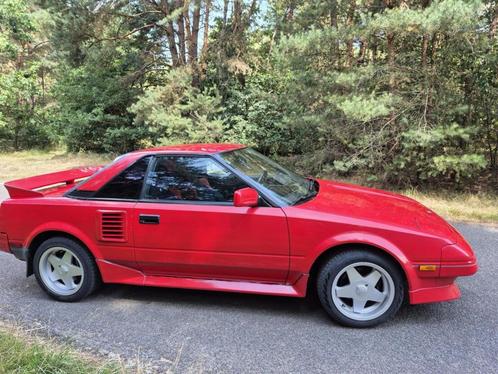 Toyota mr2 mk1, Auto's, Toyota, Particulier, MR2, Benzine, Coupé, 2 deurs, Handgeschakeld, Rood, Zwart, Achterwielaandrijving