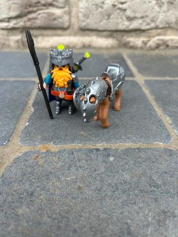 Playmobil Nain avec poney 9345, Enlèvement, Utilisé, Ensemble complet