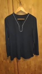 Donkerblauwe blouse Esprit, Kleding | Dames, T-shirts, Esprit, Ophalen of Verzenden, Zo goed als nieuw, Maat 38/40 (M)
