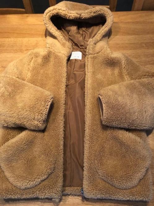 Zara kids teddy jasje beige maat 11/12 jaar, Enfants & Bébés, Vêtements enfant | Taille 152, Comme neuf, Fille, Manteau, Enlèvement ou Envoi