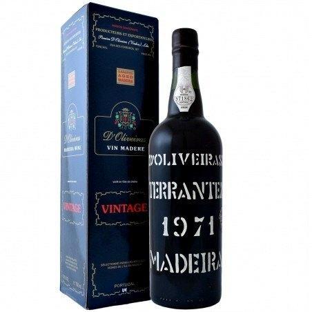 D'oliveiras 1971 Terrantez Madeira, Verzamelen, Wijnen, Nieuw, Overige typen, Vol, Ophalen