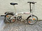 Witte vouwfiets koop 2024 voor 220€, Fietsen en Brommers, Fietsen | Vouwfietsen, Versnellingen, Zo goed als nieuw, Ophalen, Overige merken