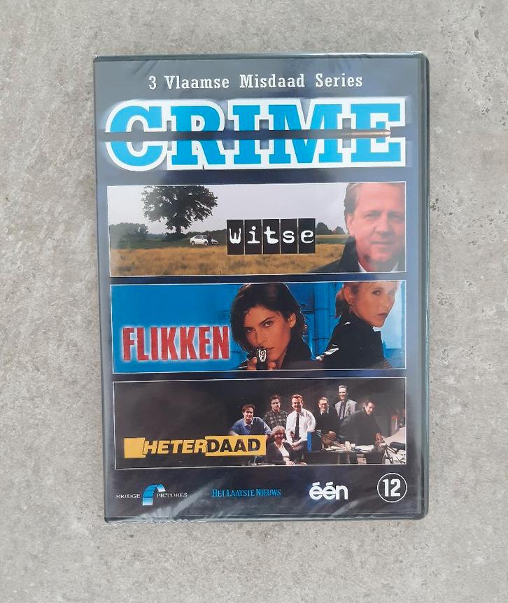 DVD Crime: Witse, Flikken Heterdaad (nieuw), Cd's en Dvd's, Dvd's | Tv en Series, Nieuw in verpakking, Ophalen of Verzenden