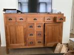 BUITENKANS commode in teak., Ophalen, 100 tot 150 cm, Teakhout, Zo goed als nieuw