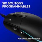 Logitech G 203 | Souris de jeu | LIVRAISON GRATUITE, Neuf, Souris, -, Logitech