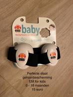 EM baby gehoorbescherming, 0 - 18 maanden in perfecte staat, Kinderen en Baby's, Overige merken, Overige typen, Zo goed als nieuw