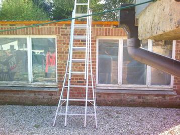 3-Delige alu ladder. beschikbaar voor biedingen