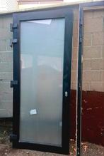 PVC buitendeur volledig glas Premium, Doe-het-zelf en Bouw, Ophalen, Zo goed als nieuw, Glas, Buitendeur
