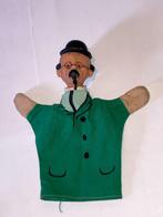 Kuifje handpop (zonnebloem) Hergé vintage jaren 60, Ophalen of Verzenden, Kuifje