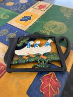 Sous-verre vintage en forme de canard en fonte avec théières, Enlèvement ou Envoi