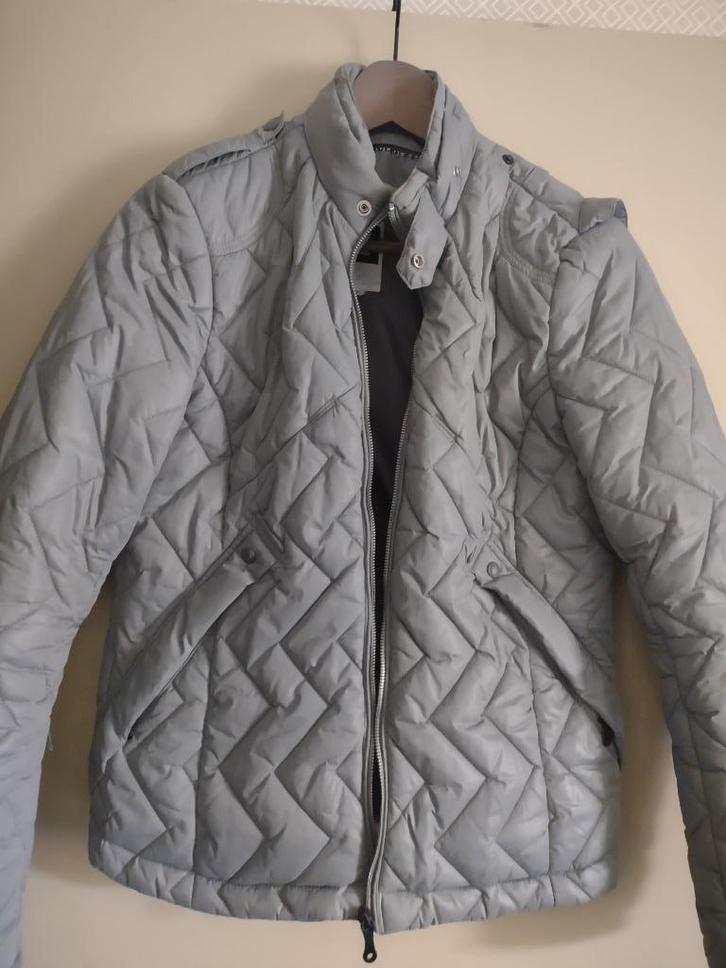 x Grijs jasje GSTAR, Kleding | Dames, Jasjes, Kostuums en Pakken, Zo goed als nieuw, Jasje, Maat 38/40 (M), Grijs, Ophalen of Verzenden