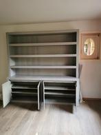 Grote kast, te gebruiken als boekenkast of eetkamerkast, Huis en Inrichting, Met deur(en), 25 tot 50 cm, 200 cm of meer, Modern