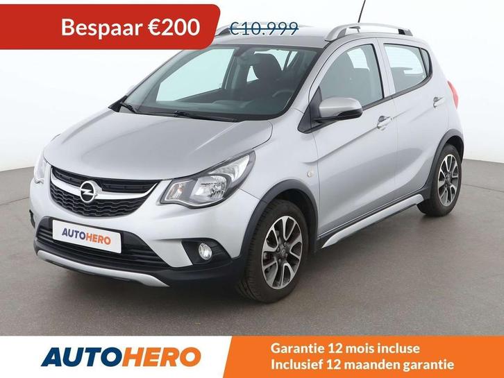 Opel KARL 1.0 Rocks (bj 2019), Auto's, Opel, Te koop, Karl, ABS, Airbags, Airconditioning, Android Auto, Apple Carplay, Bluetooth